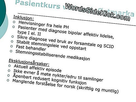 Forskjell På Adhd Og Bipolar Lidelse
