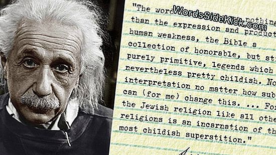 Einstein'S Religion-Bashing 'God Letter' Zal Naar Verwachting $ 1,5 Miljoen Verkopen Bij Christie'S