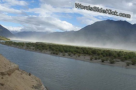 Enormous Gorge Shaped By River'S Tectonic Transformation