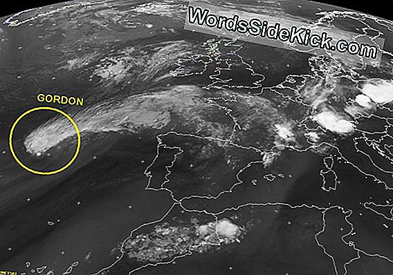 Tropische Storm Gordon-Formulieren In De Atlantische Oceaan