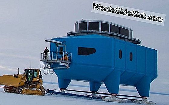 Antarctic Science Lab On The Move To Escape Breaking Ice