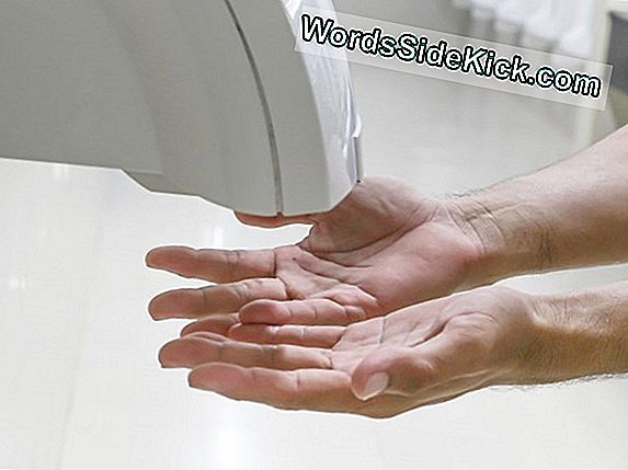 Toilet Handdrogers Blazen Overal Bacteriën