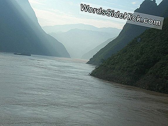 Řeka Yangtze Tajně Běží