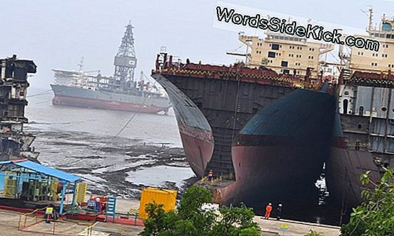 Hvordan Alang Shipyard Works