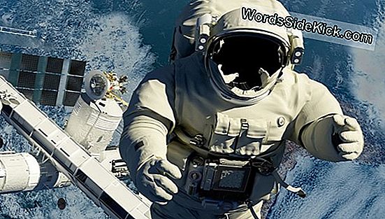 L'Astronaute Dans L'Espace Observe L'Œil De L'Ouragan Dorian, Une Tempête De Catégorie 4