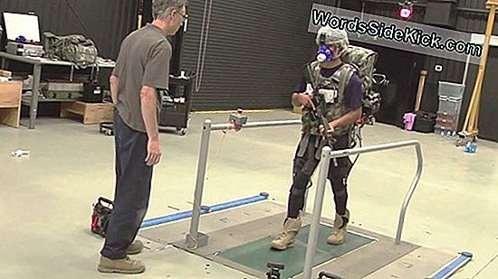 Robotik Exosuits Işçi Ağır Yükleri Kaldırma Yardımı