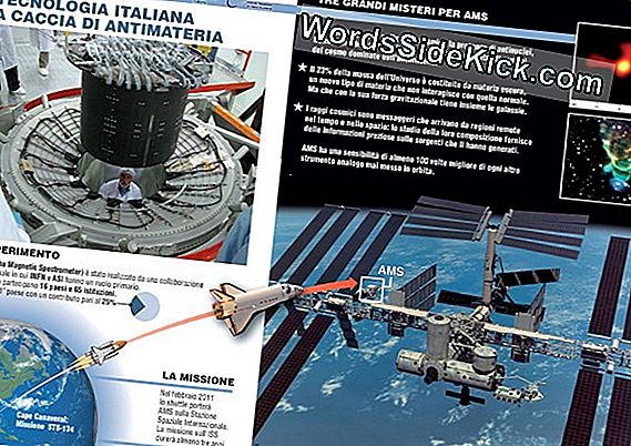 Un Magnete Spaziale, La Materia Oscura Della Caccia, Rivela I Segreti Succosi Dei Raggi Cosmici