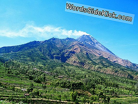 Merapi Kalna Dubļi Aizdzen Indonēzijas Ciema Iedzīvotājus Prom