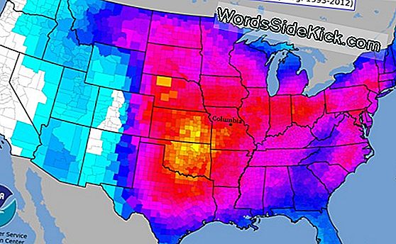 Tornado Alley Map Stats Infogr Fico Planeta Terra