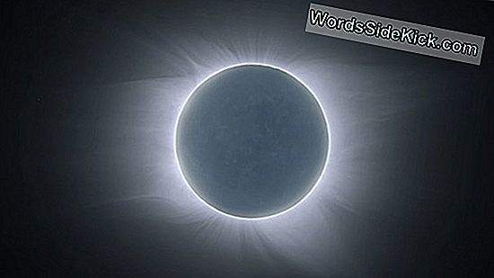 Güneş Tutulması'Nın Gölge Muhteşem Uydu Fotoğraf Yakalandı
