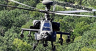 Longbow Apache are o cupolă radar distinctivă, montată pe catargul său.