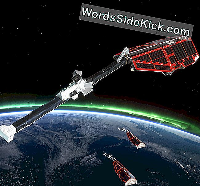 Den Europæiske Rumorganisation s Swarm-satellitter kan måle magnetiske signaler fra jordens kerne, mantel, skorpe, oceaner, ionosfæren og magnetosfæren.