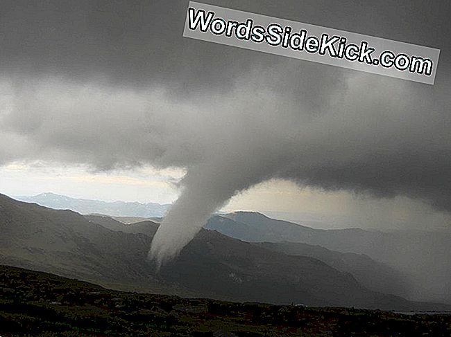 Eine andere Ansicht des Colorado-Tornados am 28. Juli 2012.