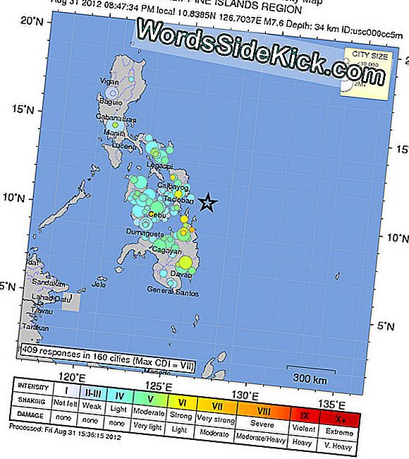 フィリピンの地震津波警報がキャンセルされた理由