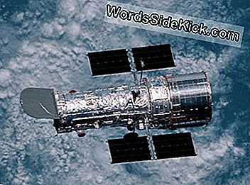 Hubble Space Telescope i kredsløb